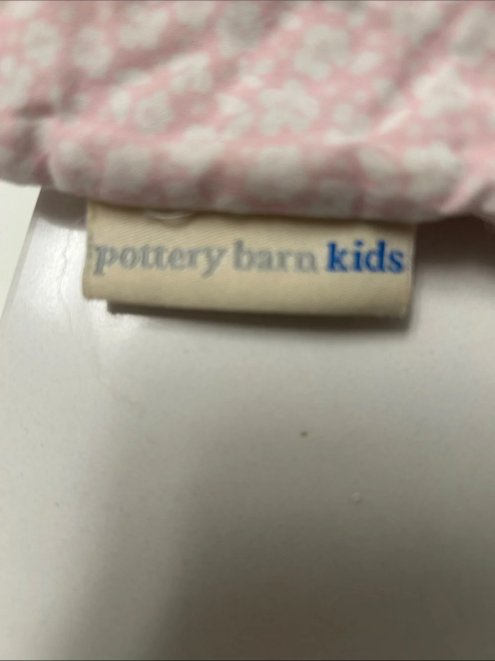 POTTERY BARN KIDS Baby Girl Pink & Pastel Tree and Owl Patchwork Quilt - Brand
